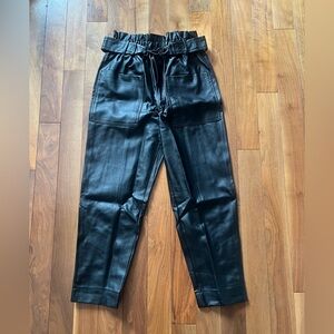 Calvin Klein vegan leather pants